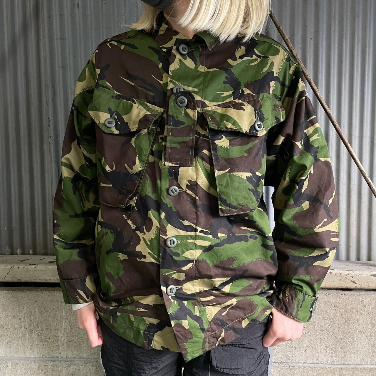 イギリス軍 DPMカモ ユーロミリタリー コンバットジャケット シャツ 