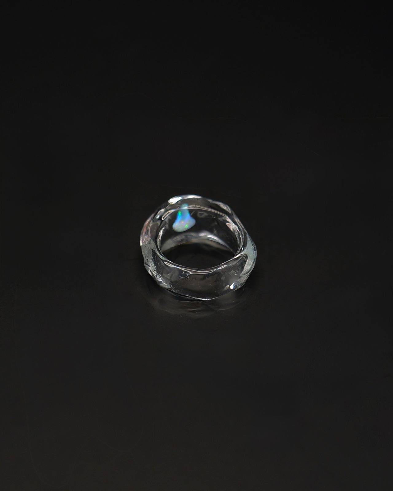 SENTE - LUMIEF OPAL：Rough Ring Main Color: White：10号（0.45ct）