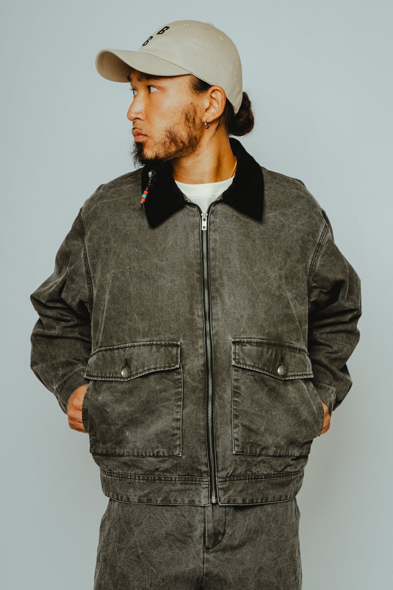 Washed Duck Tracker Jacket - 102616201 | 【BIG MIKE / ビッグマイク