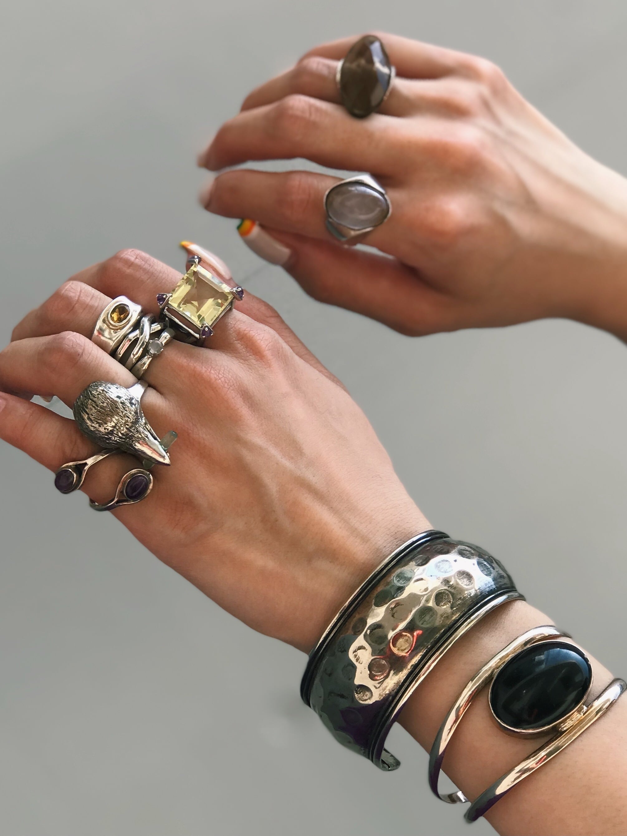 16号】Vintage simple silver ring ( ヴィンテージ シンプル シルバー