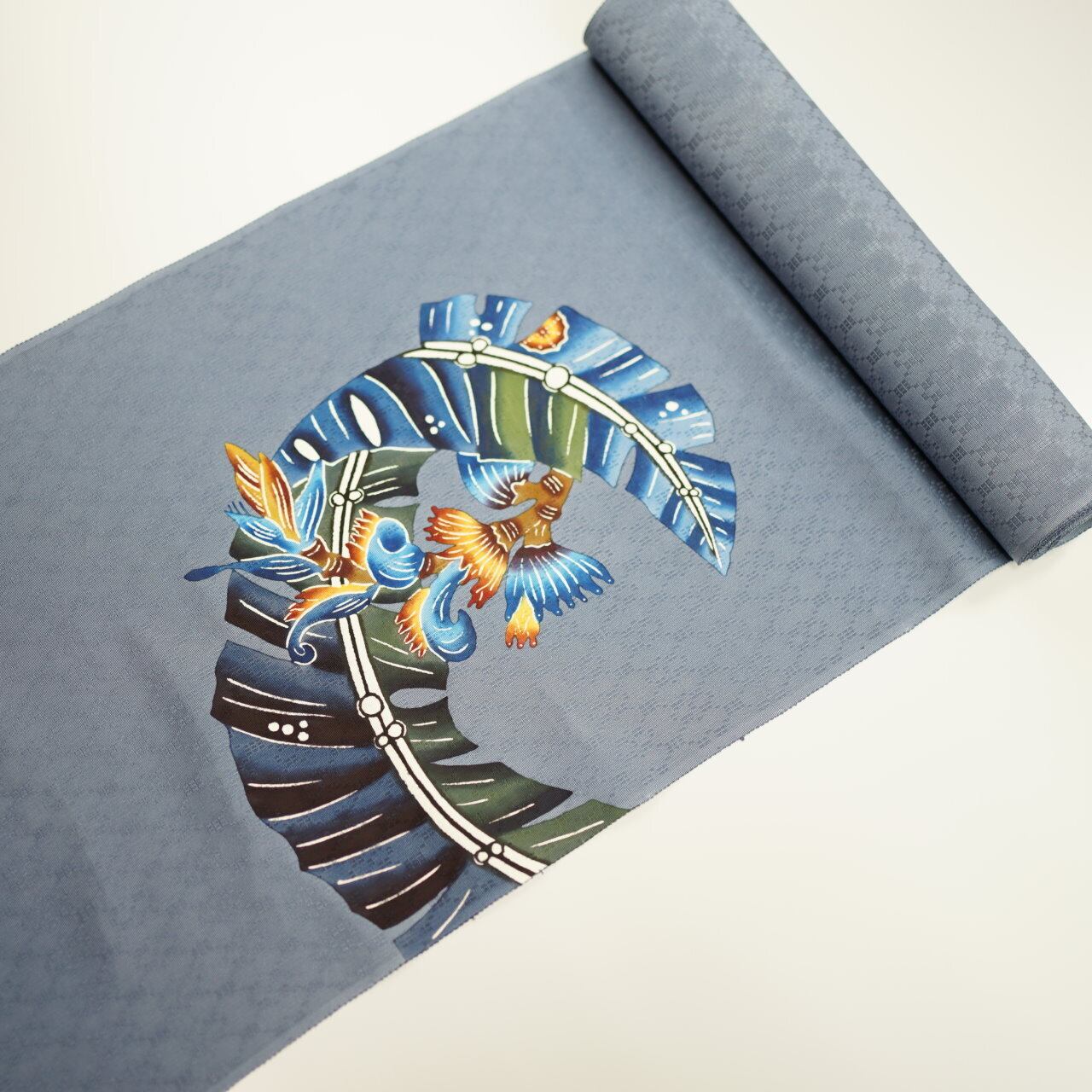 本紅型【城間びんがた工房】城間栄順作 芭蕉葉 | えんや呉服店 ウェブ