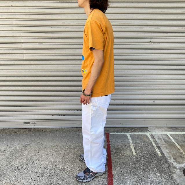 『送料無料』90s スタンリーデサンティス　スマーフ　キャラTシャツ　M