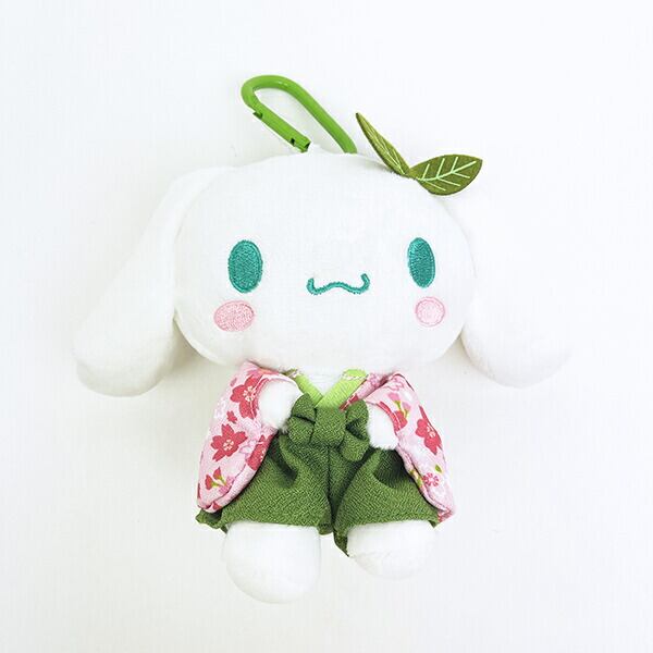 サンリオ シナモロール ぬいぐるみエコバッグ 抹茶着物シリーズ