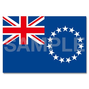世界の国旗ポストカード ＜オセアニア＞ クック諸島 Flags of the world POST CARD ＜Oceania＞ Cook Islands