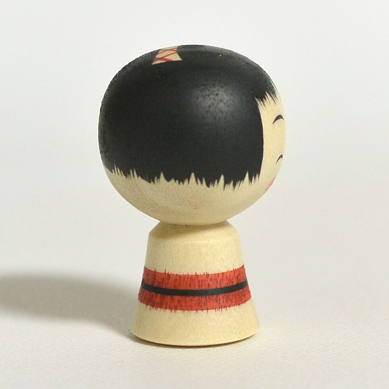 小寸こけし（ミニこけし） 約1寸 約3.5cm 鈴木明 工人（作並系）#2269