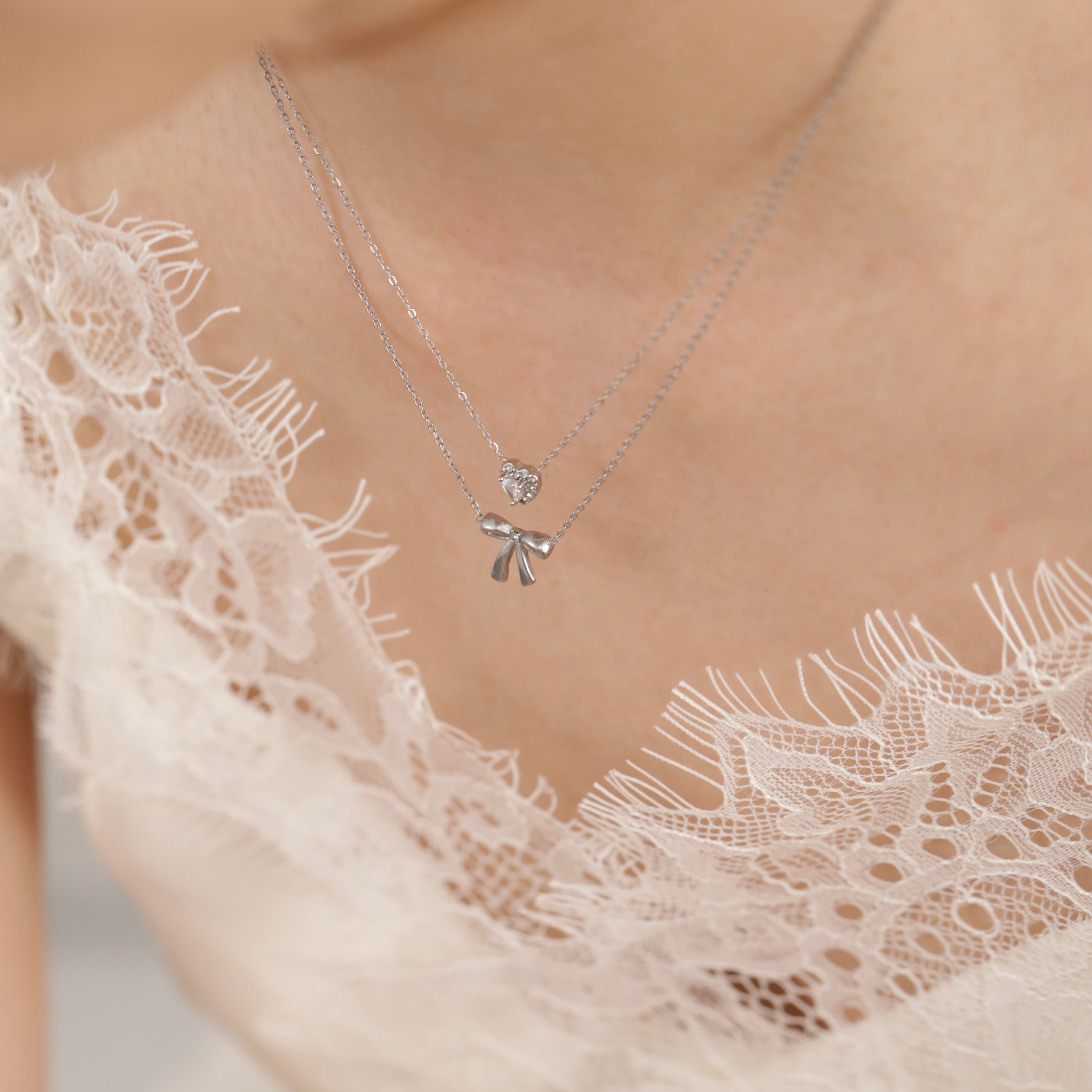 316L précieuse heart necklace | apire