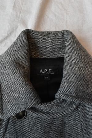 A.P.C. Wool long P-coat