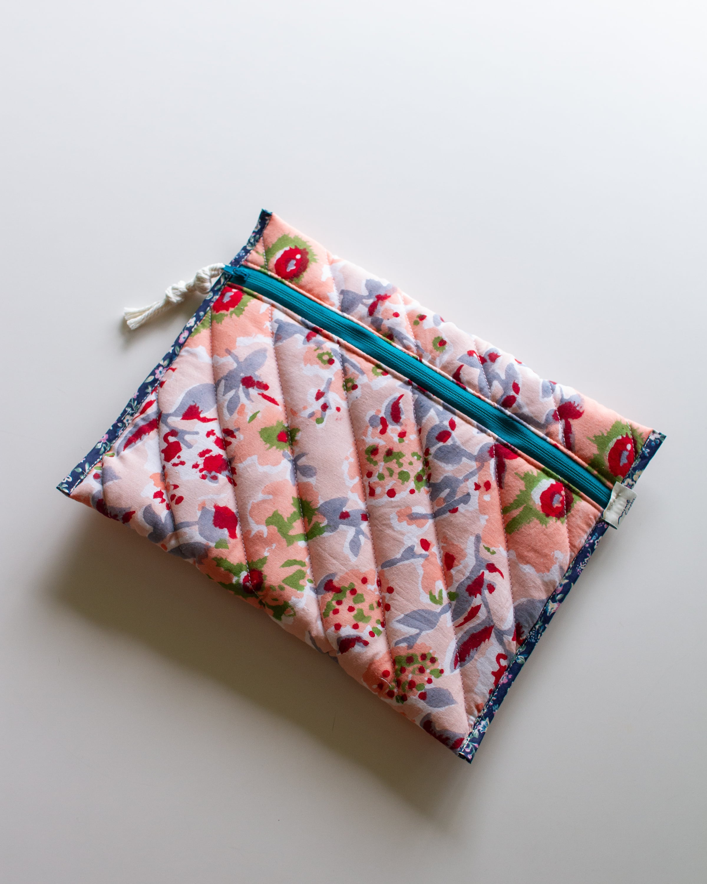 Block quilt Tablet Sleeve. <Last Light>