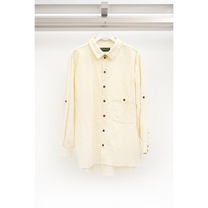 [Aleksandr Manamis] (アレクサンダーマナミス) 1230202 MENDED FAVORITE SHIRT (OFF WHITE)