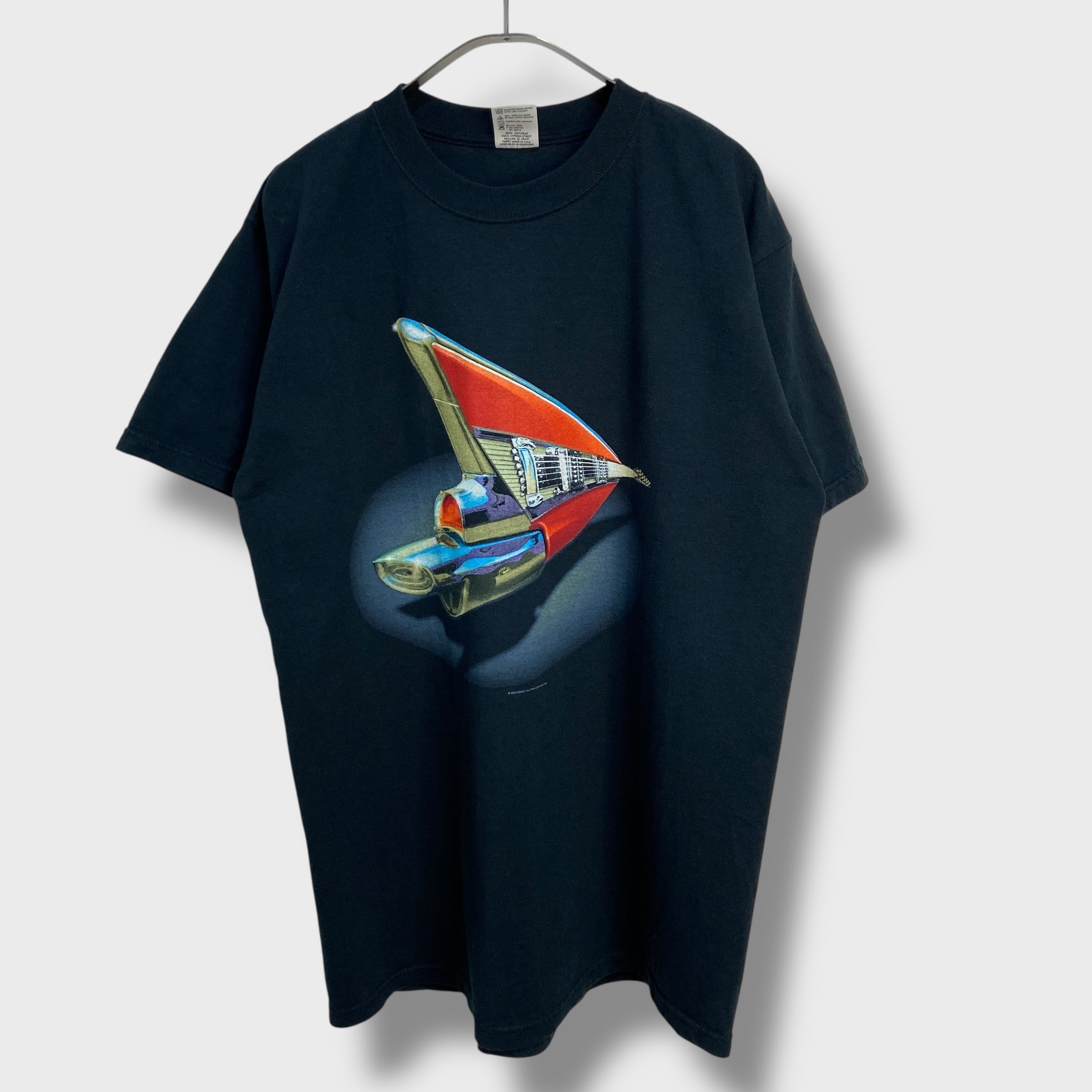 00s USA製 クロスビースティルスナッシュ&ヤング バンドTシャツ 黒 L