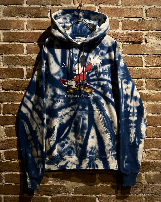 【Caka act3】“Disney” Tie-Dye Loose Pullover Hoodie