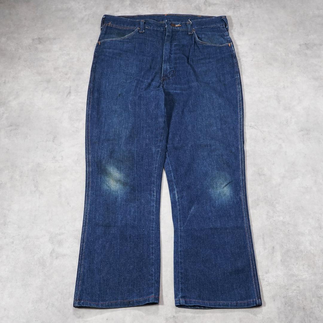 70s USA製 P.I.A. ベルボトム フレアデニム タロン プリズンメイド 70