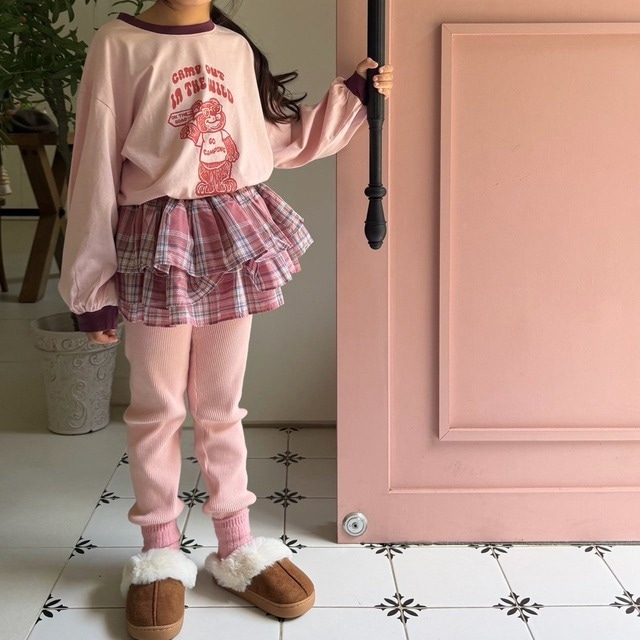 【取寄】bonbon butik|slim pants|スリムパンツ|XS-JM|kids&jr|26 autumn