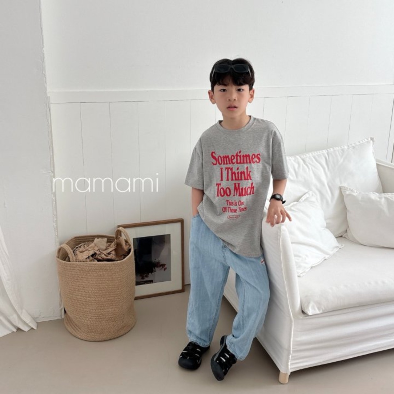 [mamami] Ithink Tee +fee2 / [마마미] 아이띵크티