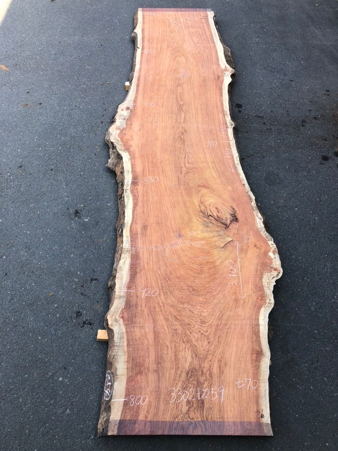 ブビンガ_3900×800-1000×70_Web限定_オーダー用原板 G1171 G