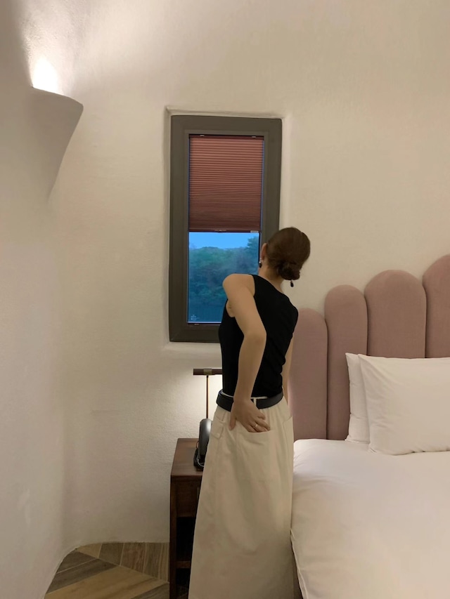 (予約) LIFFEY / Mono pocket skirt 2color
