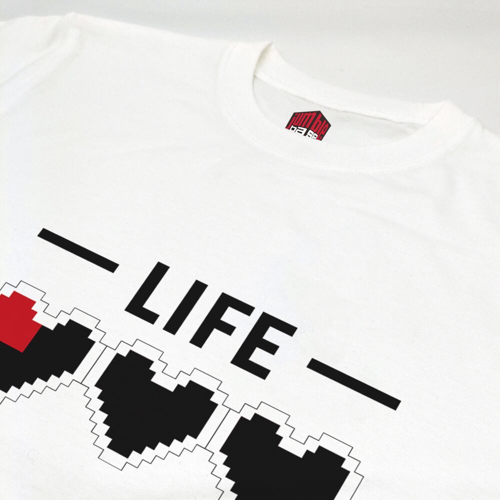 ライフゲージ 長袖】 ゲーム風ライフTシャツ | Jumble Base
