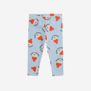 【25SS】bobochoses(ボボショセス)Morning Egg all over leggings(6m/12m/18m/24m)レギンス たまご