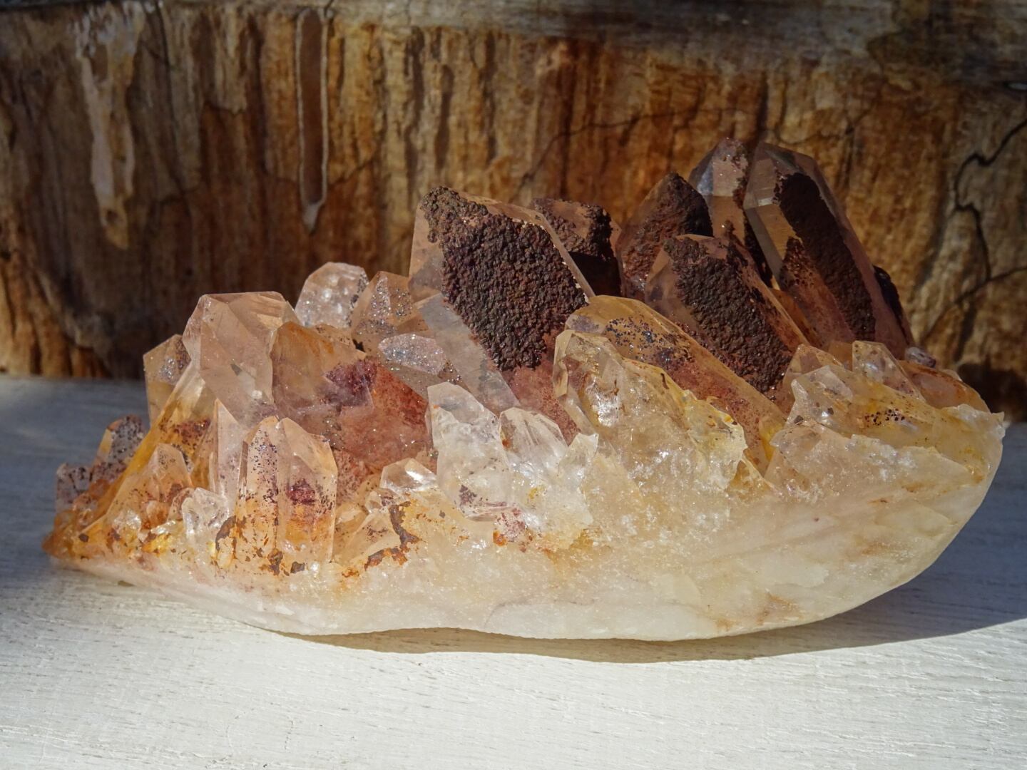 サンセットファントムクリスタル（クラスター） ~Sanctuary of Red