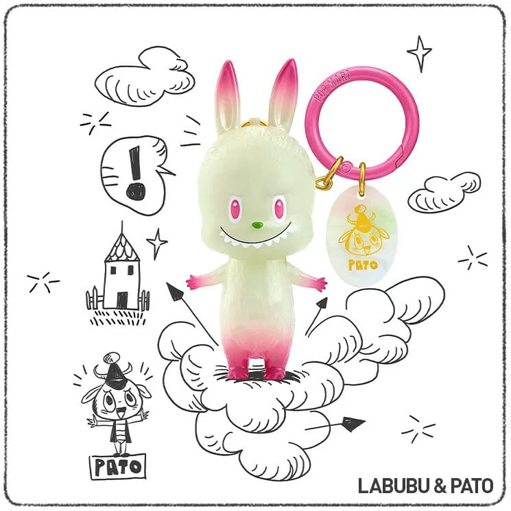 10周年記念・正規品】POPMART THE MONSTERS ラブブ キーホルダー