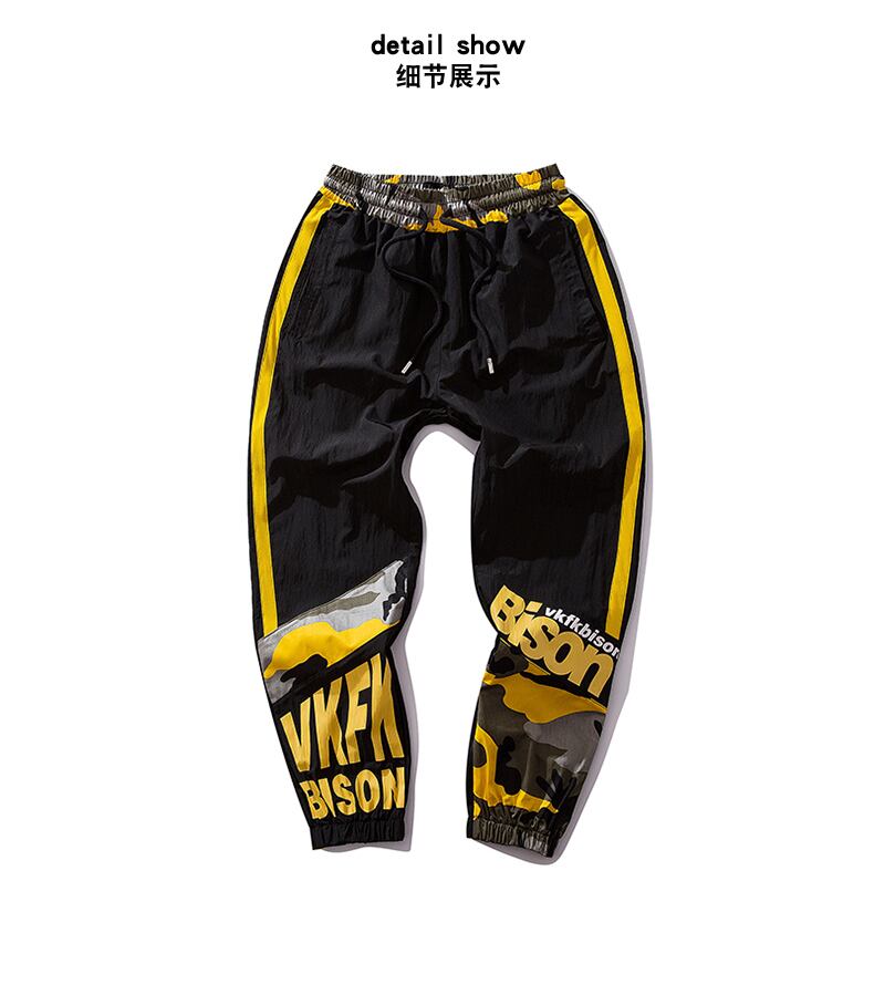 全2色 スウェットパンツ プリント カジュアル ストリート