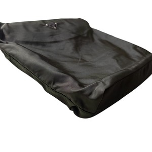 PRADA leather piping nylon tote bag