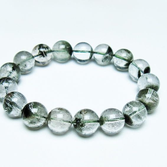 ガーデンクォーツ ブレスレット 13mm 一点物 メール便可 [M便 1/10] 111-44021