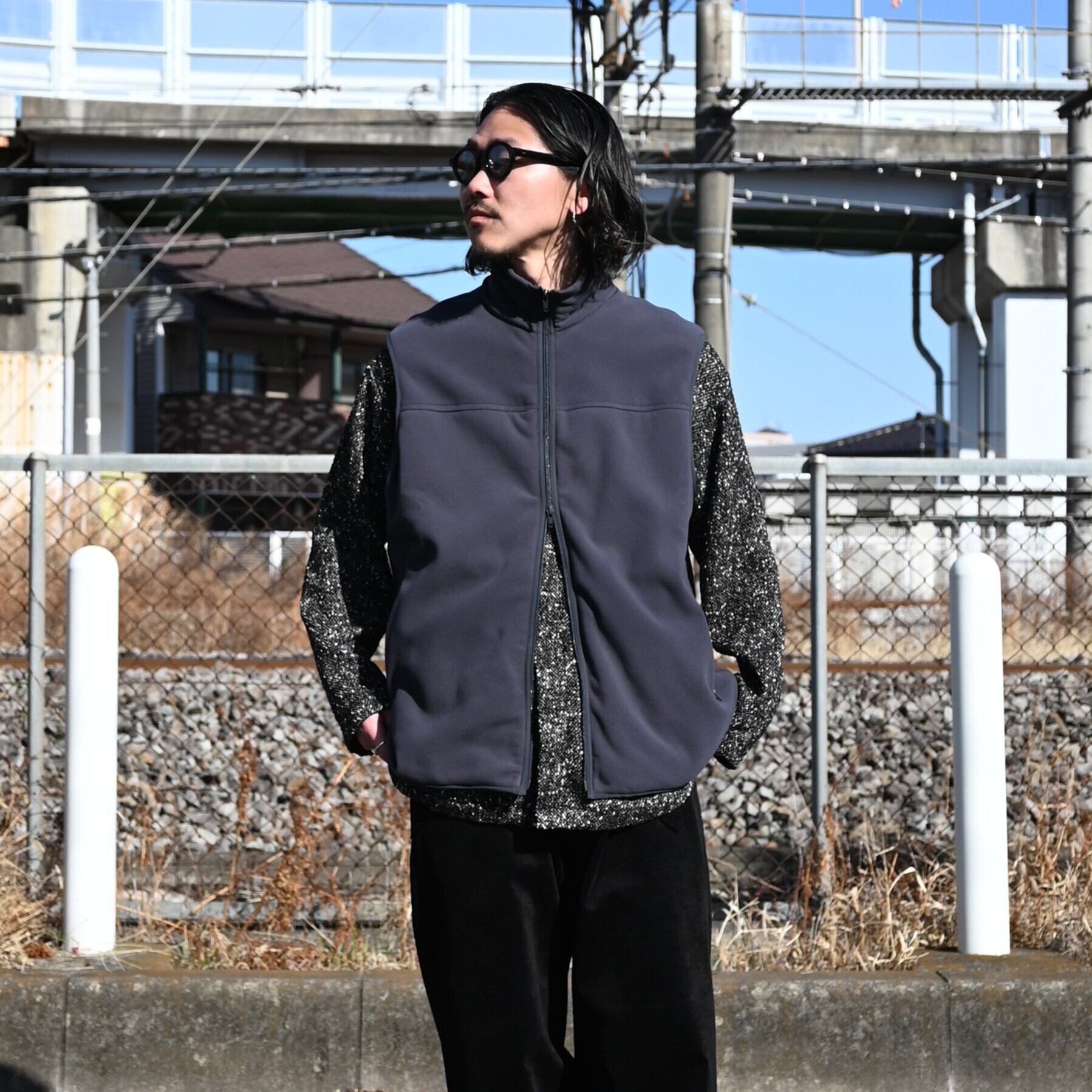 THE DAY / WIND ZONE FLEECE VEST | GANKO