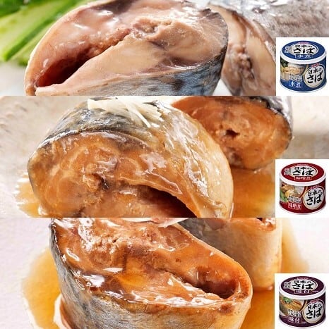 さばみそ煮×95個 賞味期限:2028年9月1日 日本のさば水煮＆味噌煮＆味付け各4缶 計12缶 | ひのさい倶楽部