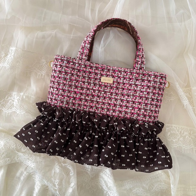 10【ショルダーバッグ】Couture Pochette〔LINTON×Ballerina〕①
