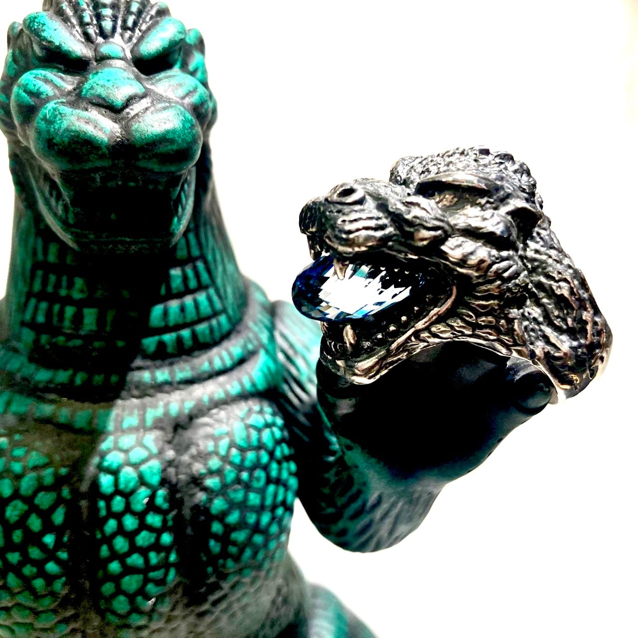ゴジラ ブルートパーズ リング 映画「ゴジラ」上映70周年記念 世界限定