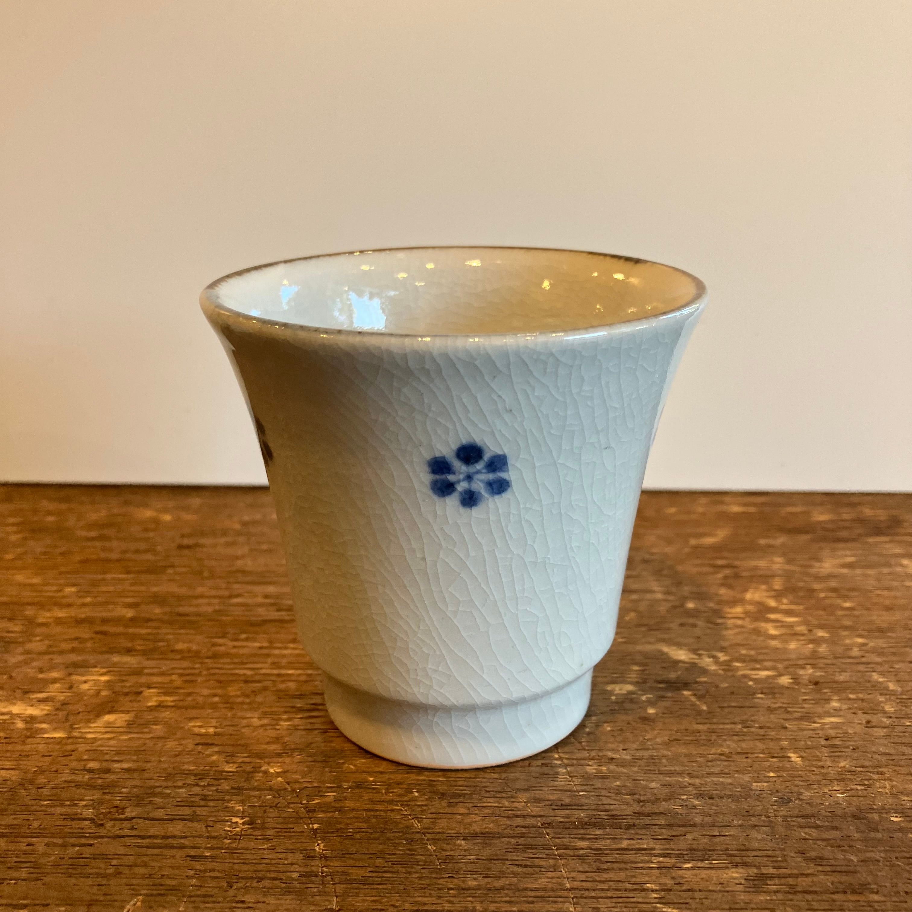 湯呑み 古砥部 小梅文 陶彩窯 砥部焼