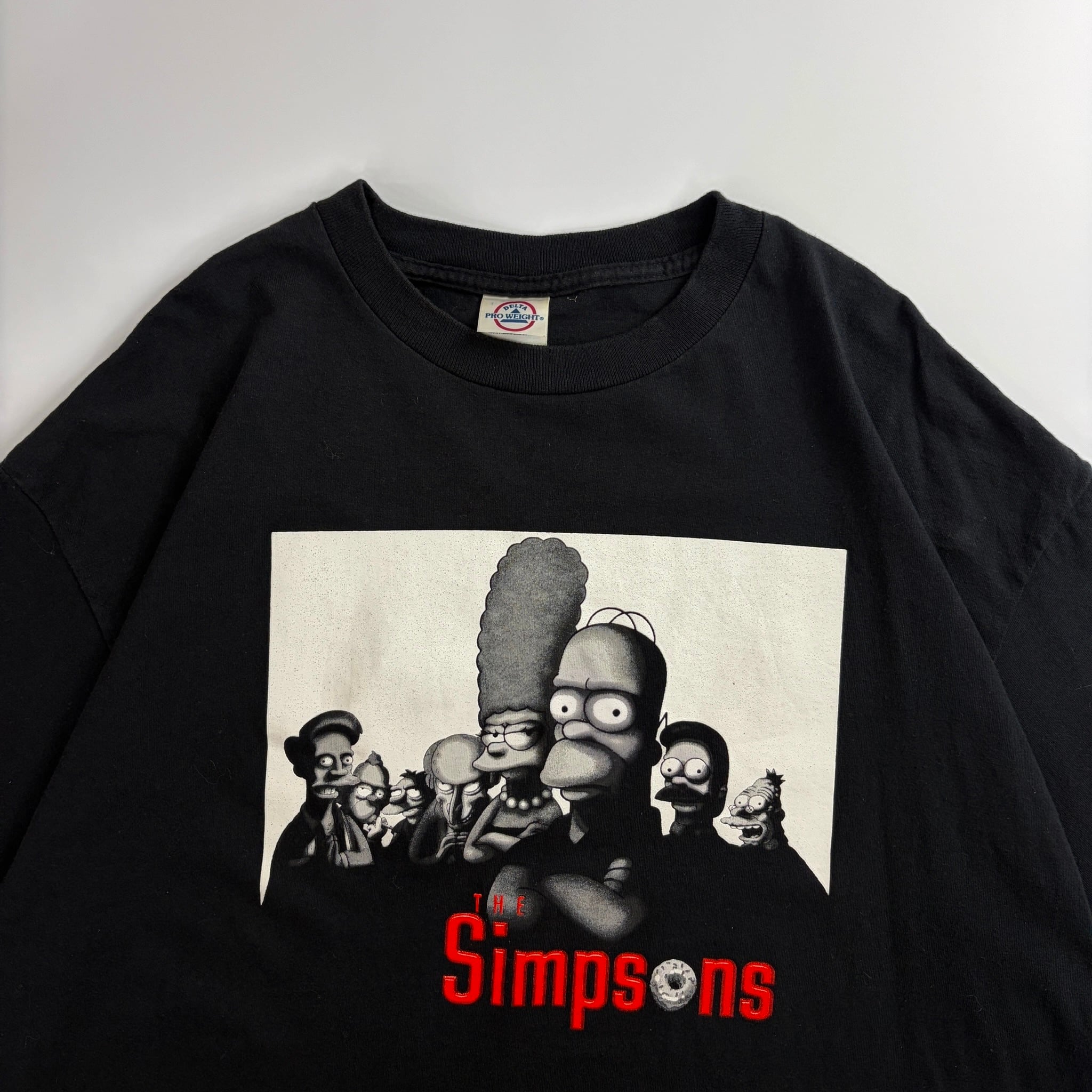 00s The Simpsons Family Graphic T-Shirt