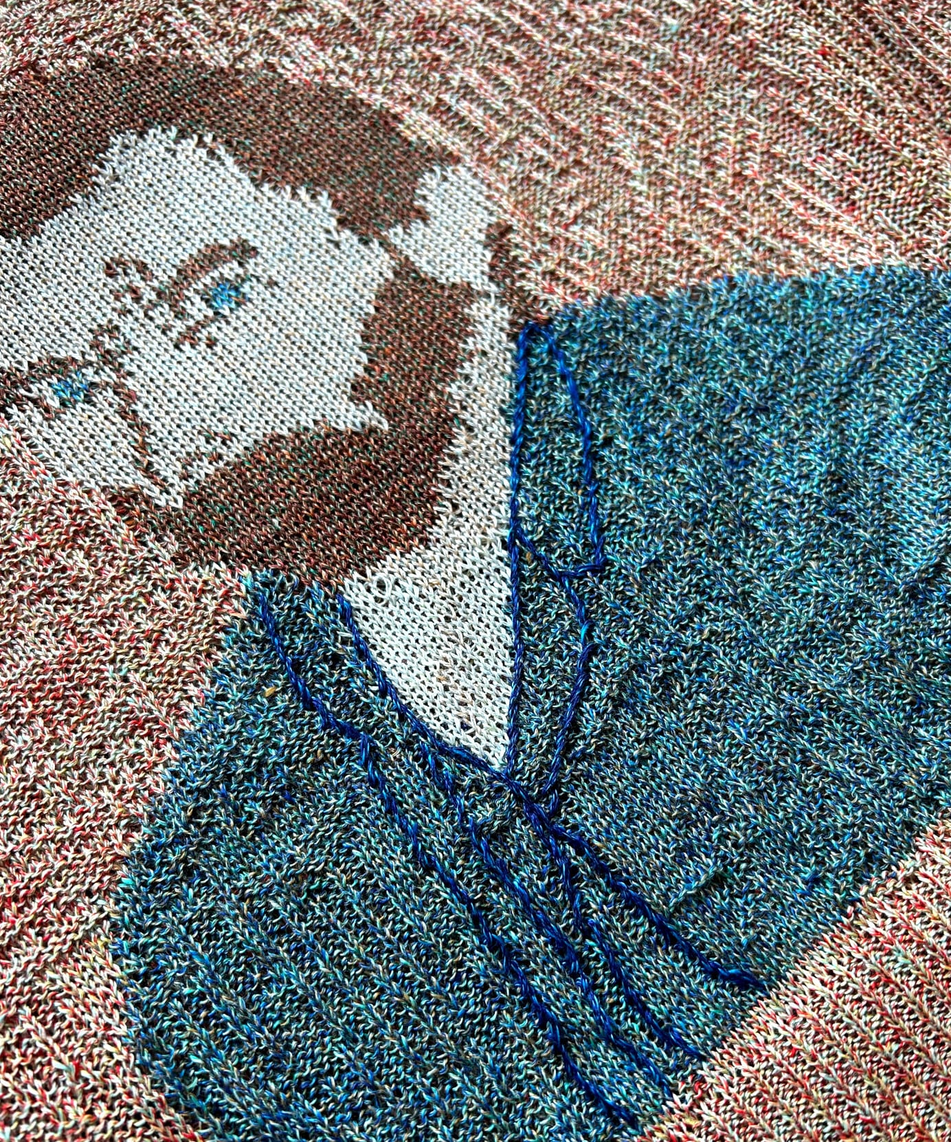 Kota Gushiken / KGSS26-K06 WAVY LINEN VAN GOGH (ORANGE