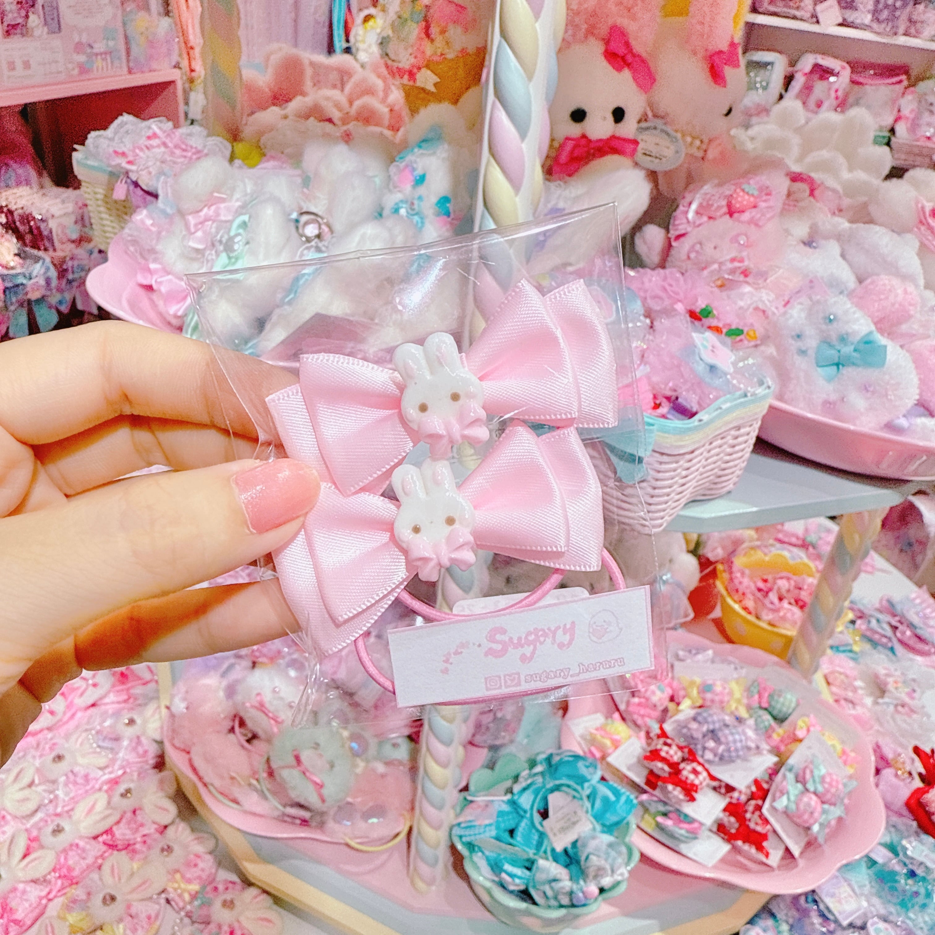 【C9】23-25ぷちリボンヘアゴムセット