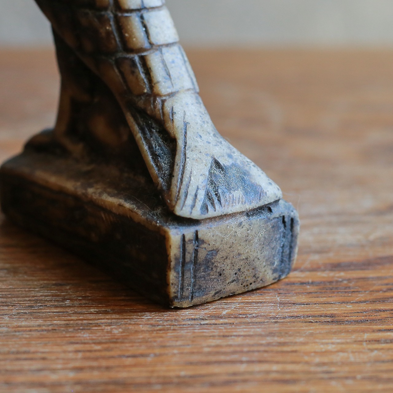 エジプトから届いた、石彫の鳥（小）