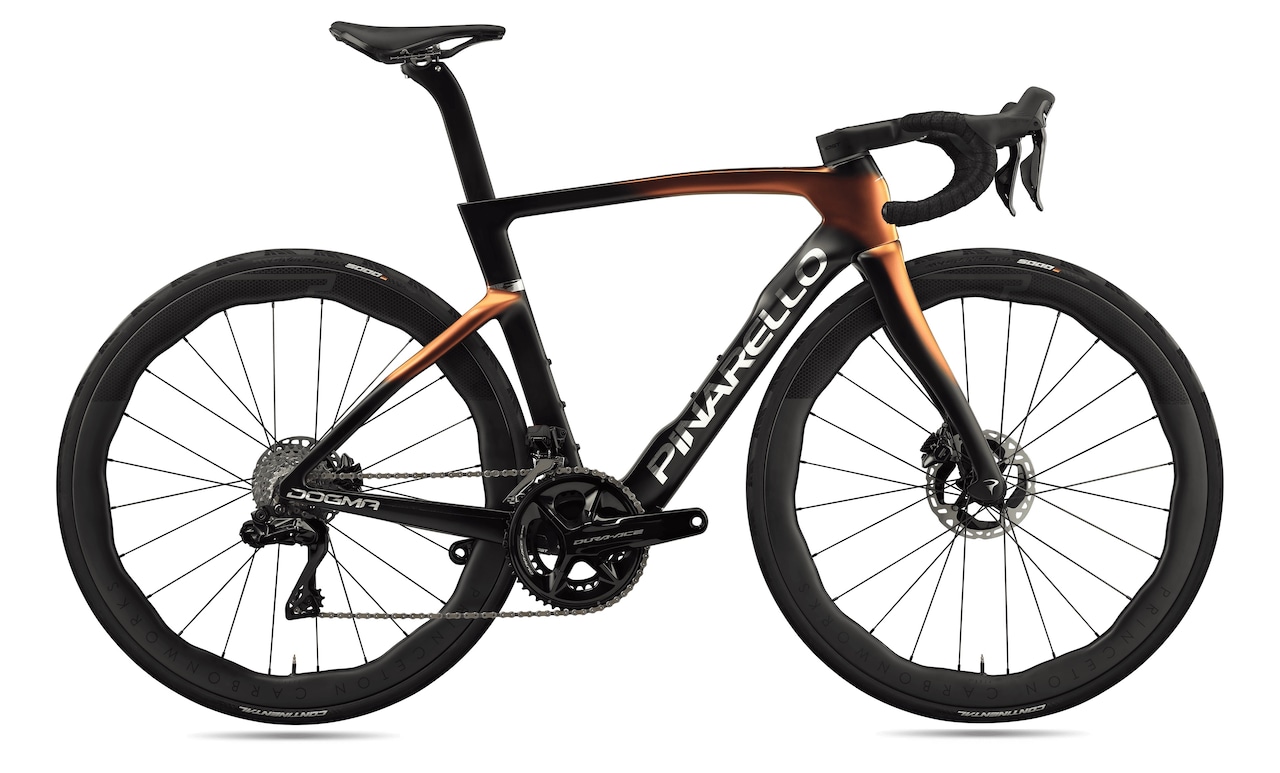 PINARELLO DOGMA F DISK Frameset LUXTER RED GOLD 465
