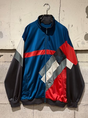 【Caka otto】 "adidas" 80's Euro Vintage Loose Track Jacket