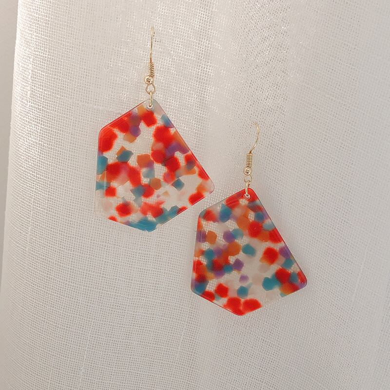 イヤリング レディースレッドアクセサリー 指輪 ブラック・アイド・ピーズ72432232286