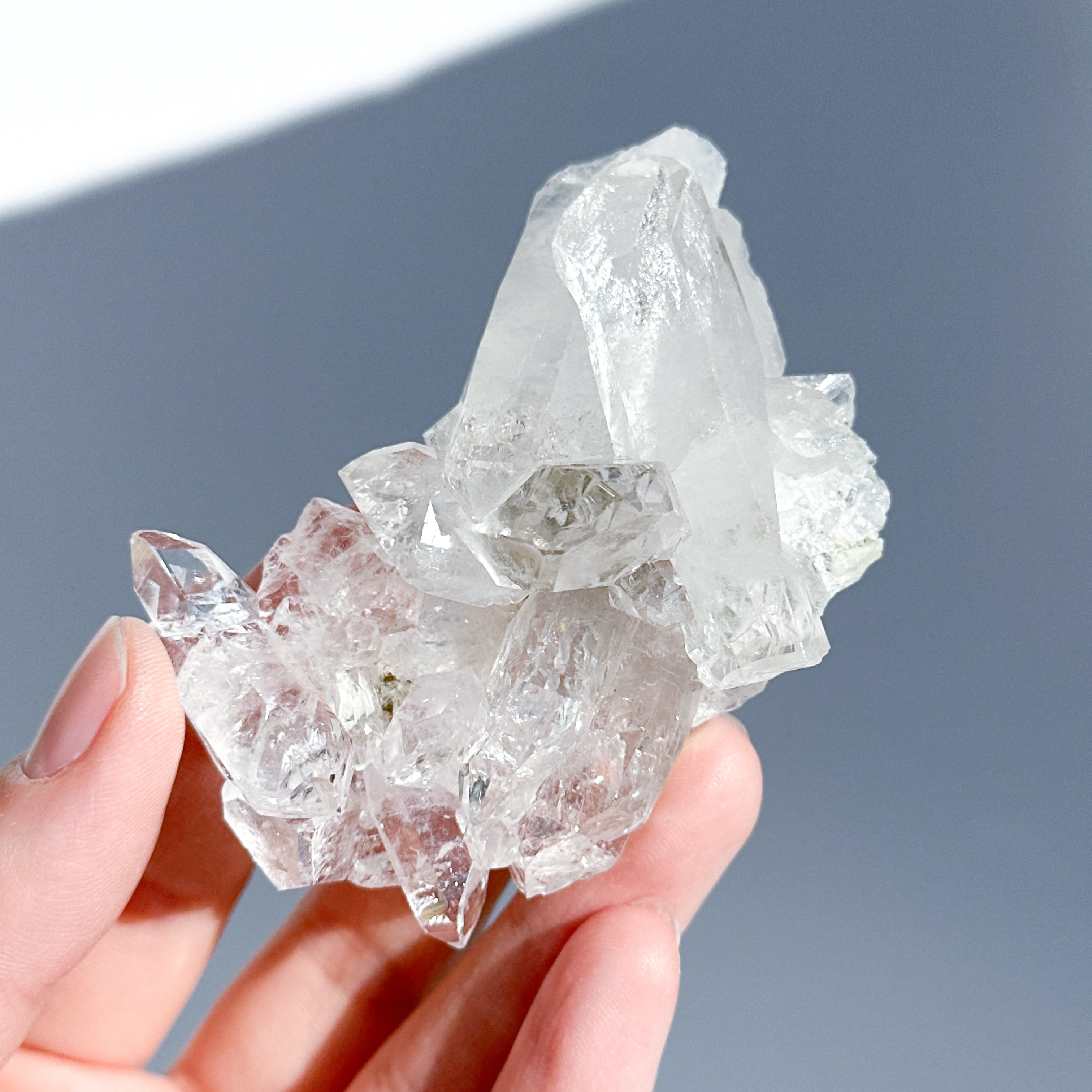 ゼッカ産水晶クリアクォーツ クラスター75◇ Clear Quartz ◇天然石