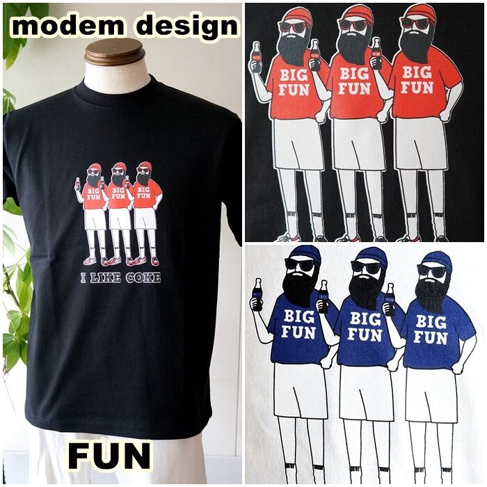 modem design/FUN(モデムデザイン/ファン) 半袖Tシャツ 半袖