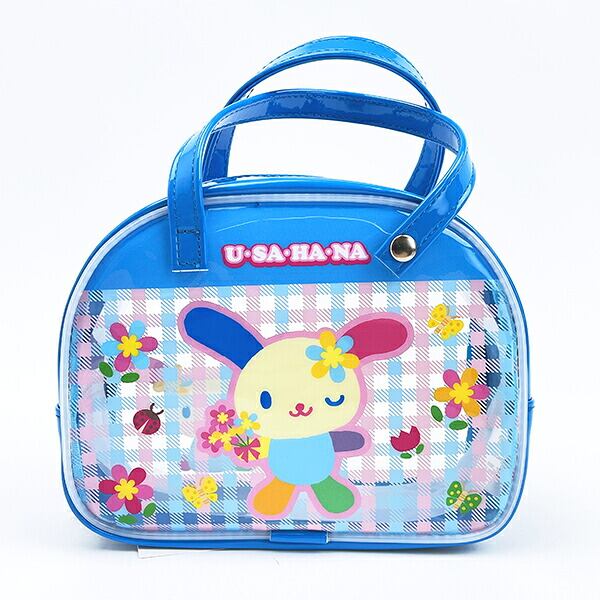 サンリオ ウサハナ ボストンバッグ風ポーチ Sanrio | キャラクター