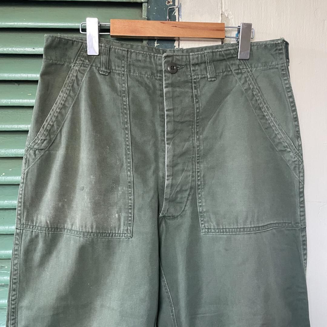 ギフト GD184 US ARMY 米軍 アメリカ軍 60s ベイカーパンツ OG107