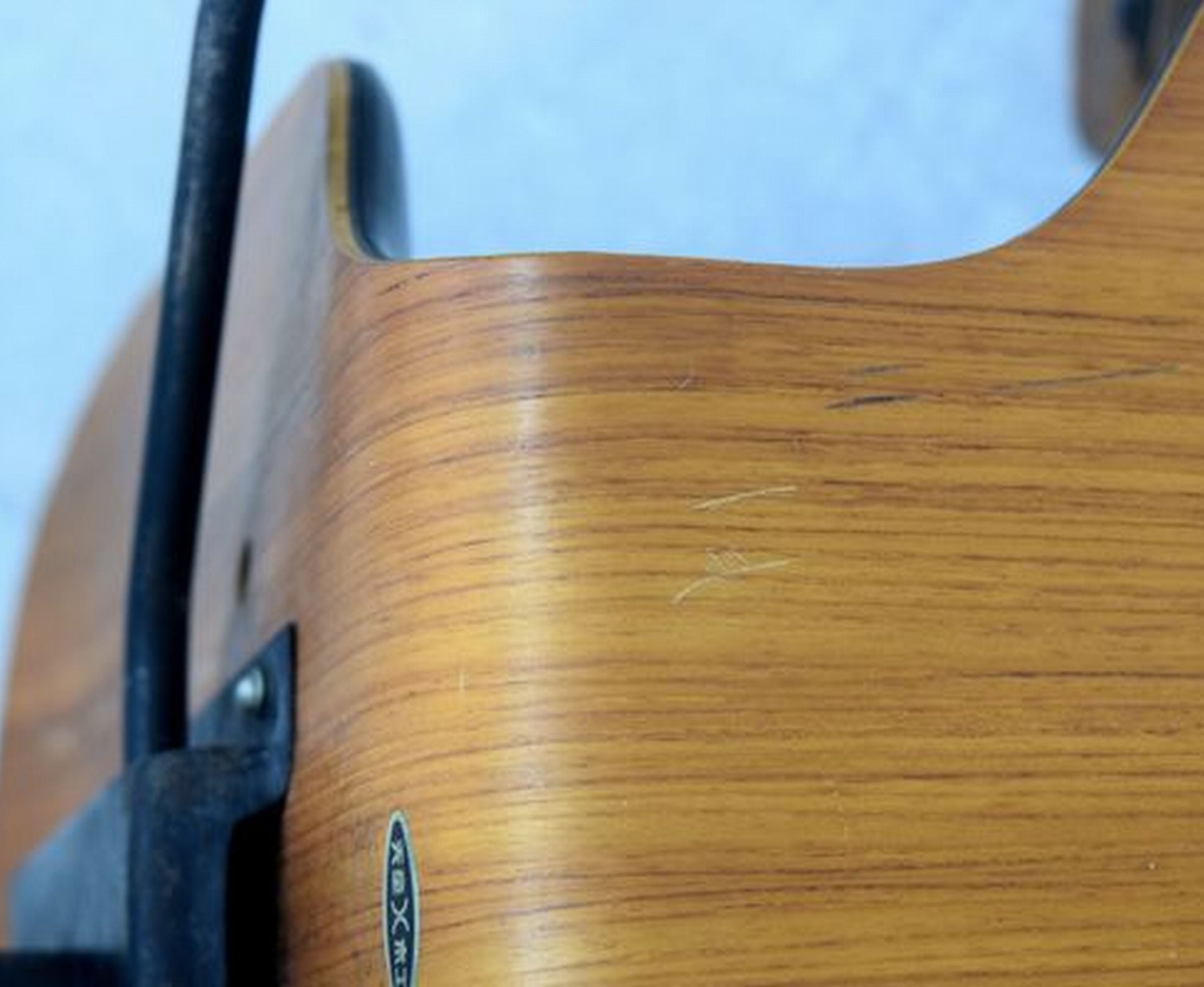 天童木工 ヴィンテージ アーム付デスクチェア 剣持勇 背面プライウッド