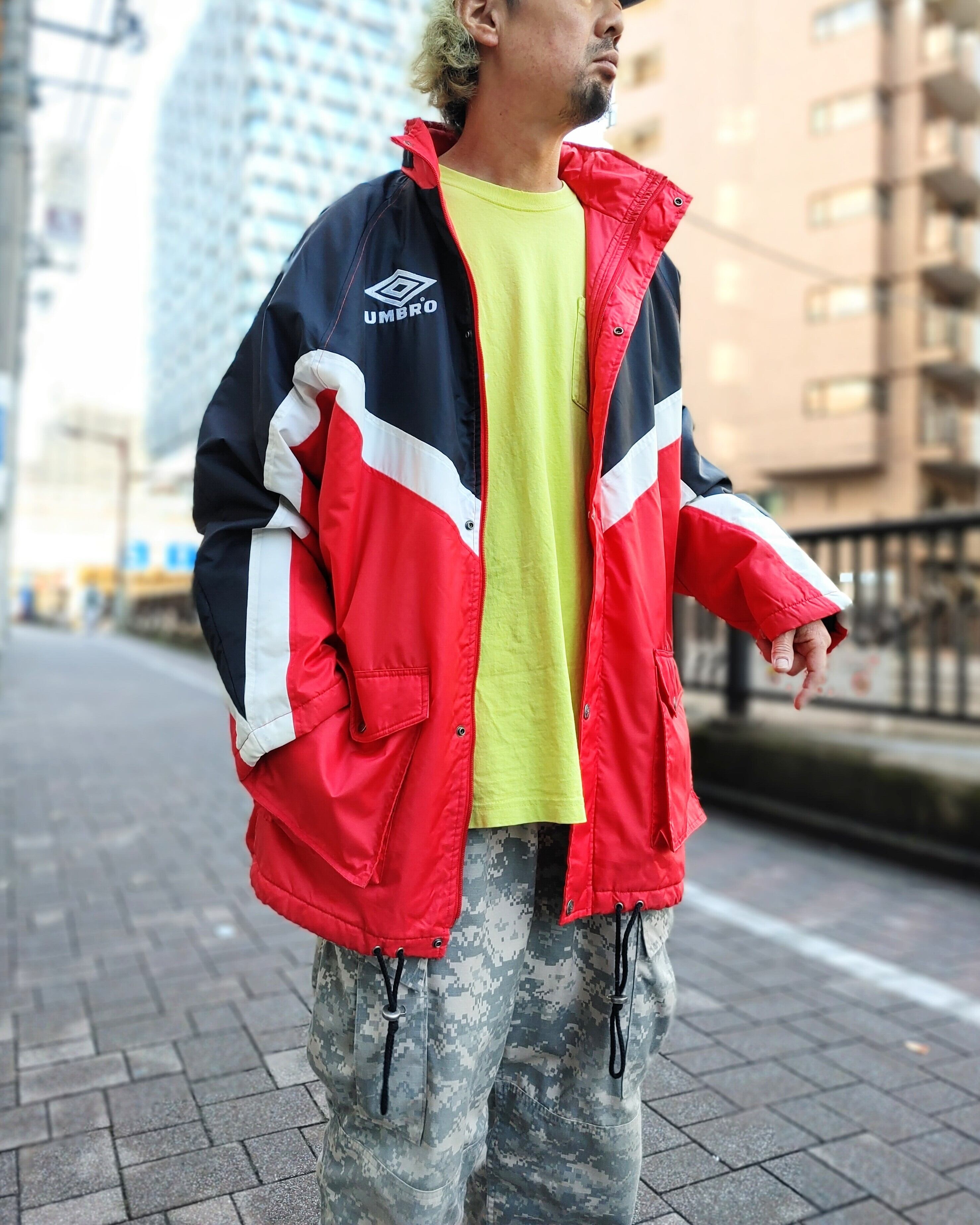 UMBRO ベンチコート アンブロ 中綿入り 古着 ビンテージ | Dron-pa