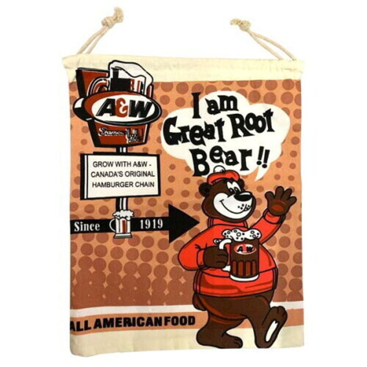 アメリカン企業系 【巾着(L)】フード系等 ★