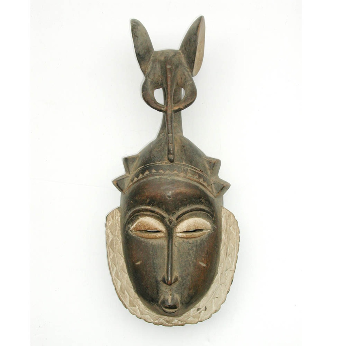 お面 Baule Mask バウレ族 373 | アフリキコ AFRIKICO｜アフリカ雑貨 