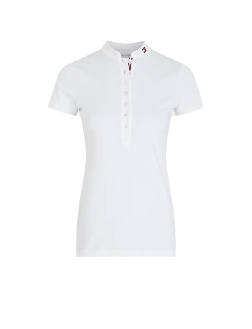 2022超人気 Tommy Hilfiger トミー 競技シャツ 半袖 白 乗馬 馬術 T
