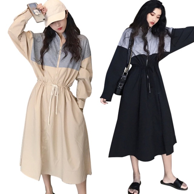 スポーツ カジュアル ワンピース 韓国コーデ オルチャンファッション におすすめ インポート レイ