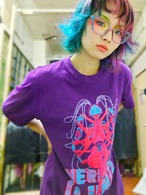 ゲーマーな観音様｜Tシャツ-紫